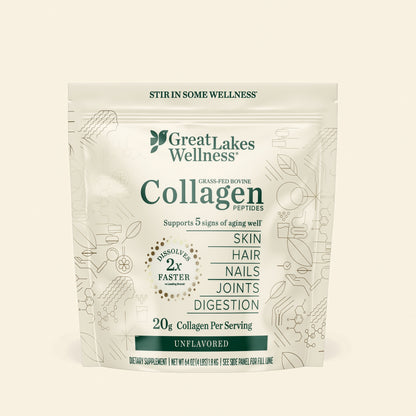 Great Lakes Wellness Collagen Peptides Powder